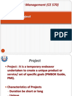 Project Management (CE 570)