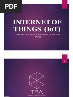 Future of Internet of Things (IoT) and Policy Challenges in India 