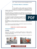 Normas Técnicas y Control de Calidad para El Concreto y Madera