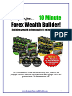 10 Minutes Forex Wealth Builder by Dean Saunders