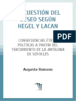 La Cuestión Del Deseo Según Hegel y Lacan 