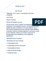 Recopilación de Recetas Con Yuca