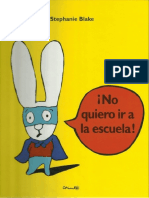 No Quiero Ir a La Escuela