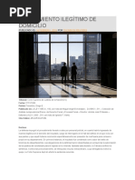 Fallo Allanamiento Ilegítimo de Domicilio Dcho Penal