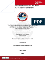 2006 Factores de Correcion de La Resistencia en Compresion de Primas de Albañileria Por Efectos de Esbeltez