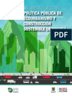 Documento Ejecutivo Política Distrital de Ecourbanismo Bogotá