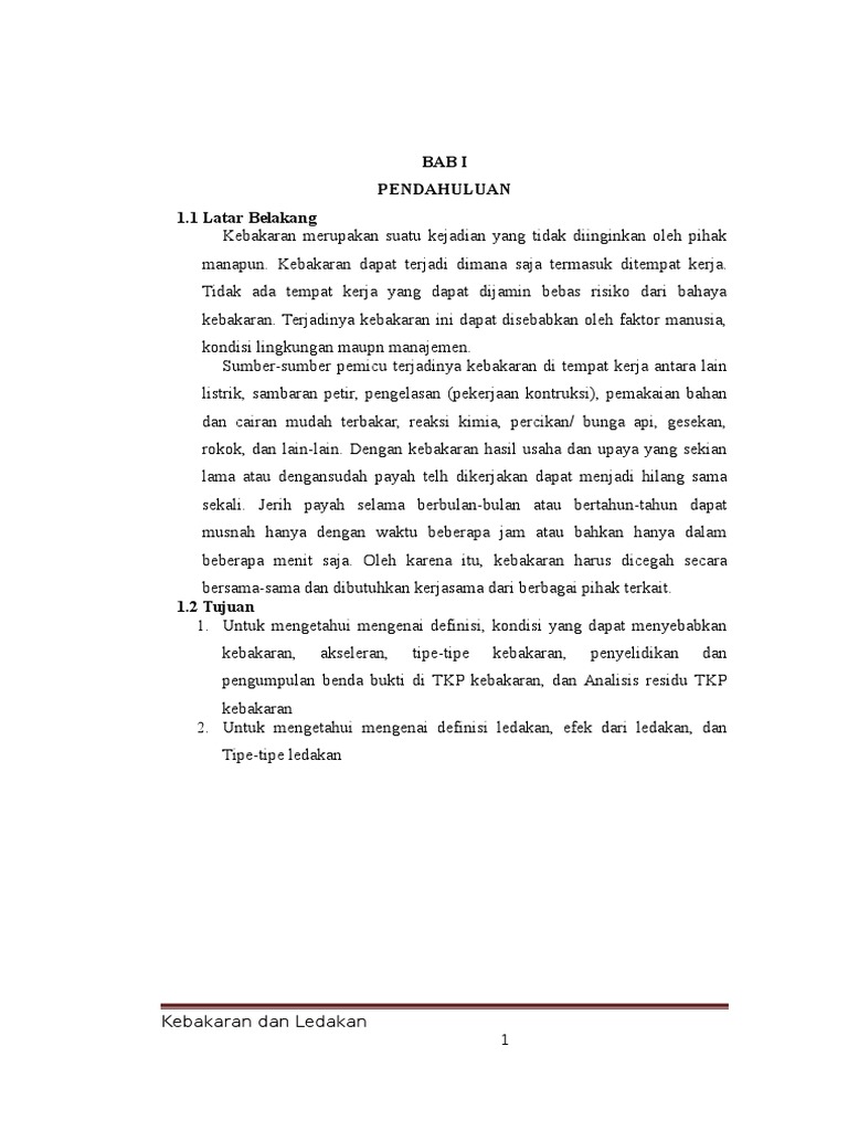 Makalah Kebakaran PDF