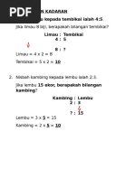 Nisbah Dan Kadaran Tahun 5 Pdf