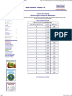 Steel Gauge To Inches & Millimeter Conversion Table PDF