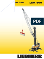 Liebherr LHM 600 High Rise Mobile Harbour Crane Datasheet English