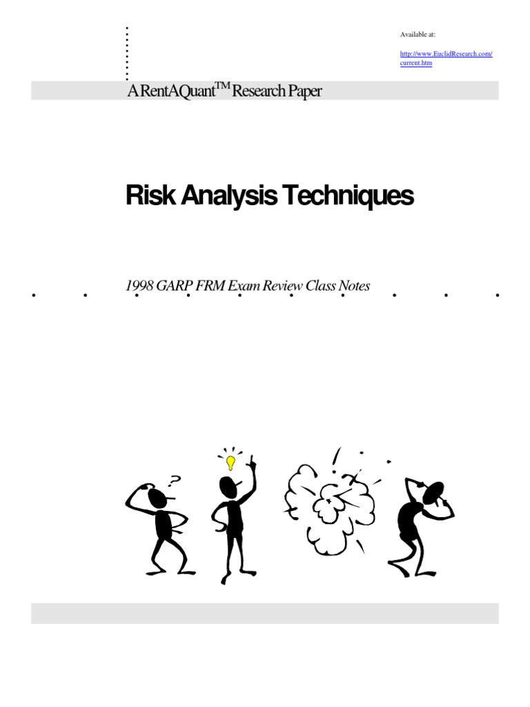 Risk Analysis Techniques | PDF | Value At Risk | Greeks (Finance)