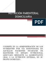 Nutricion Parenteral Domiciliaria
