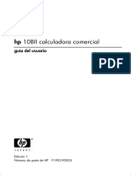 Manual HP 10bII