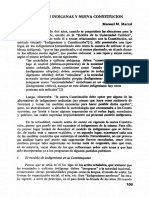 Marzal, Manuel María - Indigenismo y Constitución