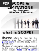 Download RESEARCH PAPER - SCOPE  LIMITATIONS Reportingppt by Ionacer Viper SN349056689 doc pdf