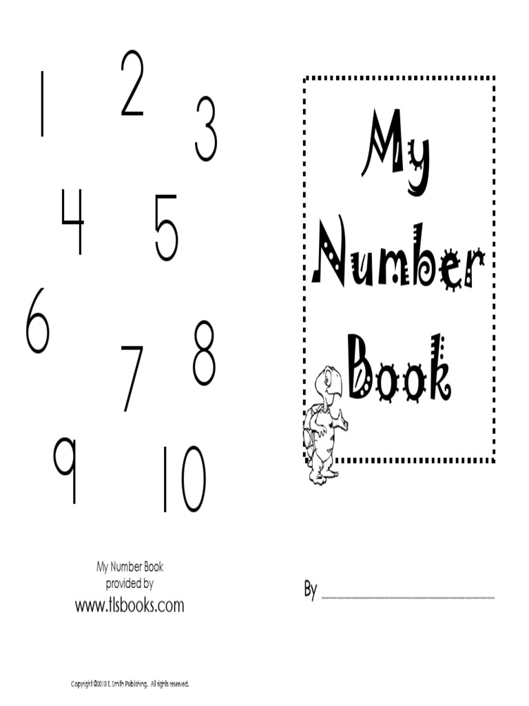 My Turtle Number Book PDF