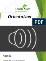 Co-op Orientation All Programs 2015-16