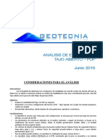 Análisis de Estabilidad Tajo POP