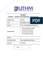 Contract PROJECT - Measurement Quantity of Building REV.3