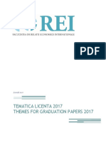 REI - Tematica Licenta - 2017 PDF