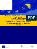 Upravni Postupak - Materijali Sa Provedene Obuke Sa Modelima Obrazaca Za Praktičnu Primjenu