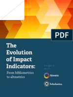 Evolution of Impact Indicators
