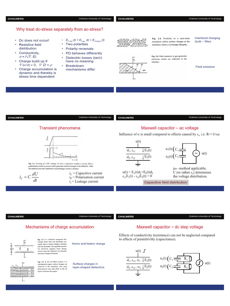 Why Treat Dc-Stress Separately From Ac-Stress?: F (T, E) D | PDF ...