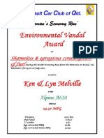 Environmental Vandal Award KenLynMelville RSAE10