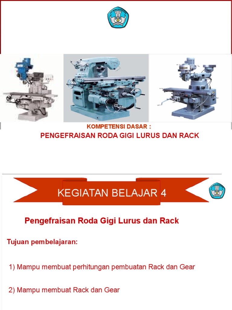 Tabel Modul Roda Gigi Lurus dan Rack | PDF