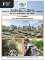 Eurocodes 7 Geotechnical Design Course Outline 2016 Sihle PDF