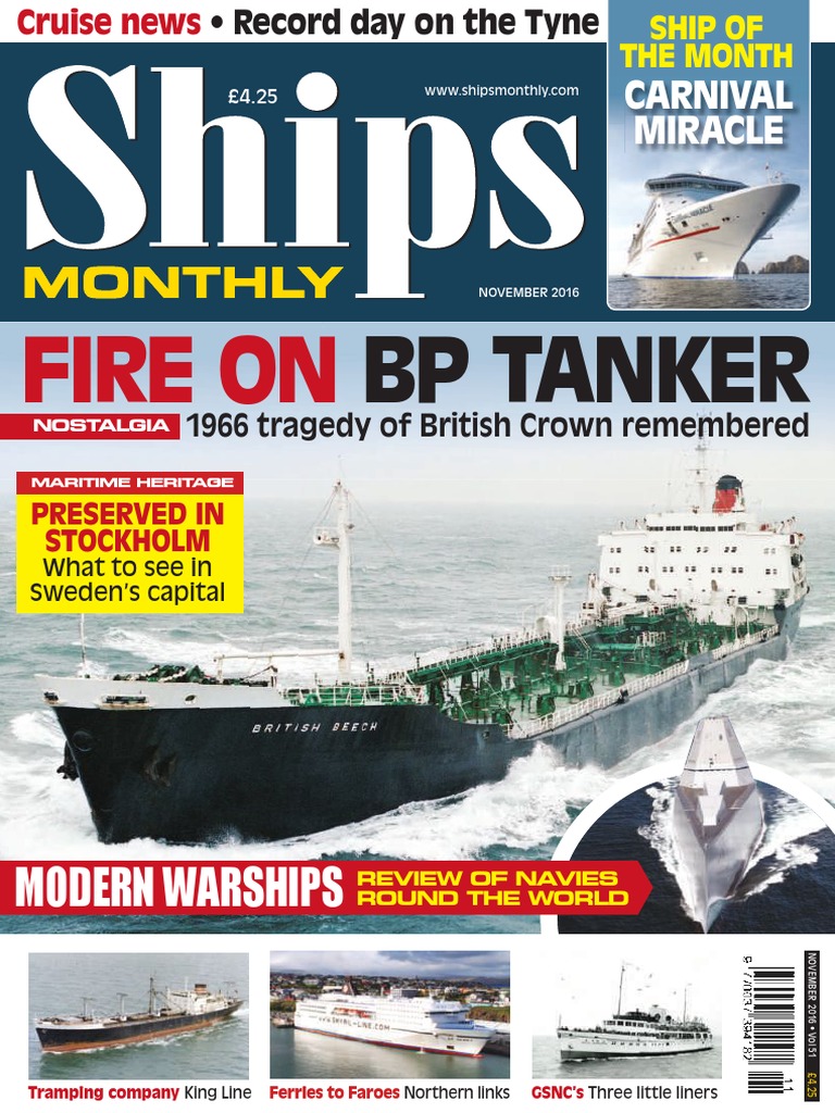 Ships Monthly October 2016 Cruise Ship Ships - 
