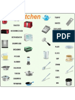 Kitchen Vocabulary PDF