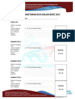 Formulir Esb 2017