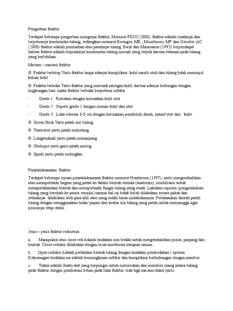 Pengertian fraktur.docx