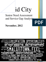 Rapid City Senior Need Assessment and Service Gap Analysis Final Report 11 2012
