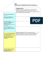 Text Revision Template