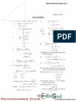 BITSAT Sample Paper 7 Solution PDF