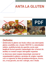 Intoleranta La Gluten