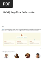 SingaPlural 2016 UXvolunteering Outline