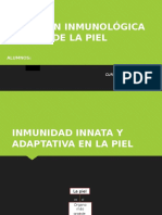 Función Inmunológica de La Piel