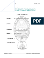 Informe Conductividad Termica