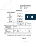 Format Surat Pernyataan Melakukan Kegiatan PKB. Peraturan Bersama Mendiknas & BKN No. 14 Tahun 2010