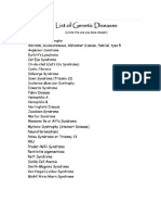 Genetic Disorders