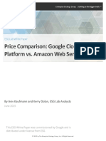 Cloud Strategy Price Comparison Whitepaper