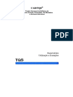 Reservatorio - Manual de Utilização