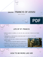 Saint Francis of Assisi Presentation