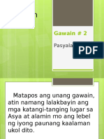 2 Gawain # 2 Pasyalan Natin