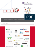 Capital Investissement Au Maroc Rapport AMIC 2016