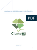 Analiza - Competivitatii Clustere