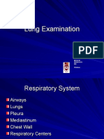 Resp System. Exam